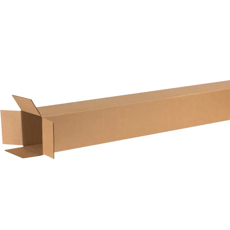 6 x 6 x 62" Tall Corrugated Boxes (6662) Bundle Of 15