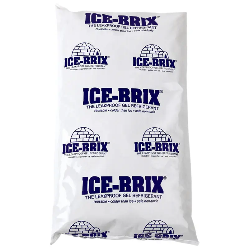 8 x 6 x 1 1/4" - 24 oz. Ice-Brix Cold Packs (IB24BPD) Case Of 12
