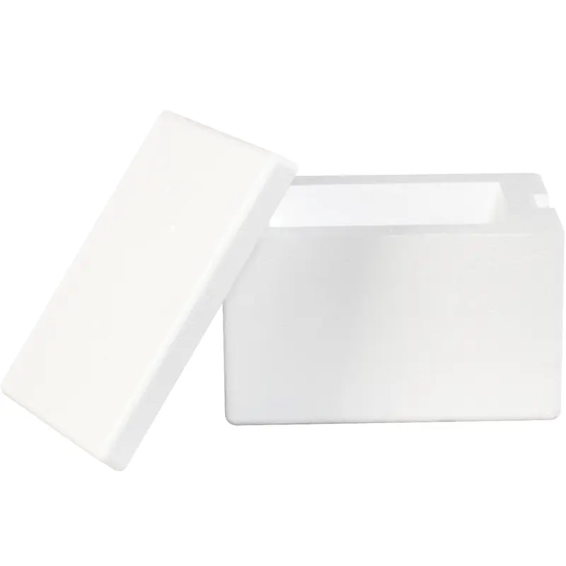 8 x 6 x 4 1/4" Insulated Foam Container (204F) Case Of 12