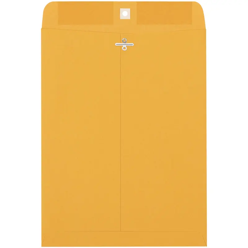 9 x 12" Kraft Clasp Envelopes (EN1004) Case Of 500