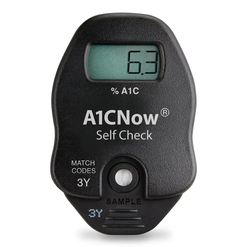 A1CNow Self Check HbA1c Test Kit HbA1c Test 4 Tests CLIA Waived (1121188_BX) 4/BX