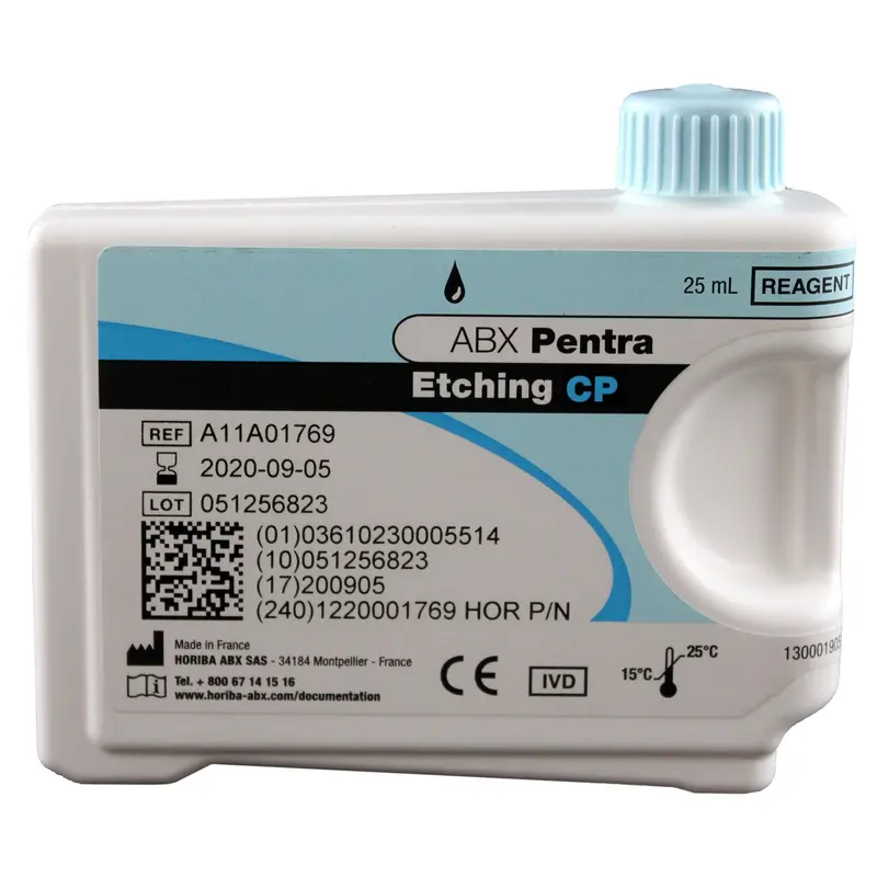 ABX Pentra General Chemistry System Reagent Etching Solution CP For ABX Pentra 400 Clinical Chemistry Analyzer (721535_EA) 1/EA