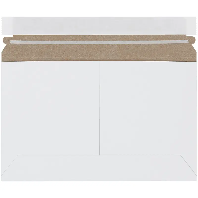 9 x 6" White Side Loading Stayflats Lite Mailers (RM19SS) Case Of 200
