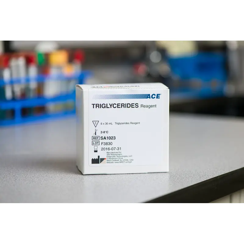 ACE General Chemistry Reagent Triglycerides For ACE and ACE Alera Analyzers 800 Tests (294709_KT) 1/KT