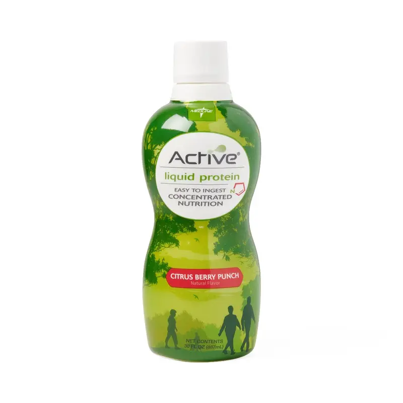 Active Liquid Protein, Berry Flavor, 15 g of Protein, 30 oz. Bottle, 4/CS (ENT693CB) Case of 4