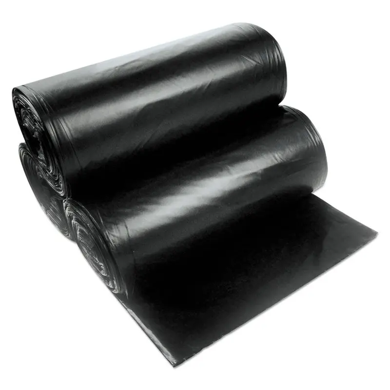 AccuFit Linear Low Density Can Liners with AccuFit Sizing, 23 gal, 1.3 mil, 28" x 45", Black, 20 Bags/Roll, 10 Rolls/Carton (HERH5645PKR01) Case of 200