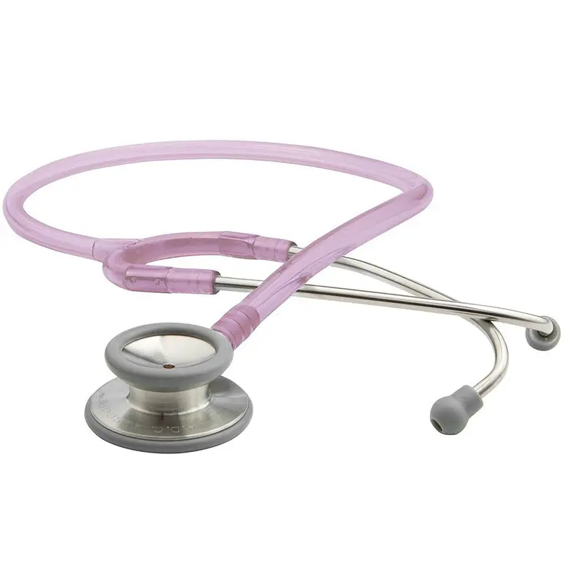 Adscope 603 Clinician Stethoscope Pink 1-Tube 22 Inch Tube Double Sided Chestpiece (466018_EA) 1/EA