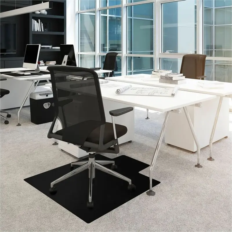 Advantagemat Black® Chairmat, Low Pile, 36"Wx48"Lx3/5"H, Black (FLRFC113648LLBV) Each