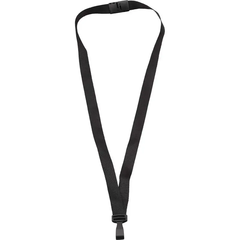 Advantus Lanyards, Breakaway with Plastic Hook, 36"L, 12/PK, Black (AVT97131) Pack of 12