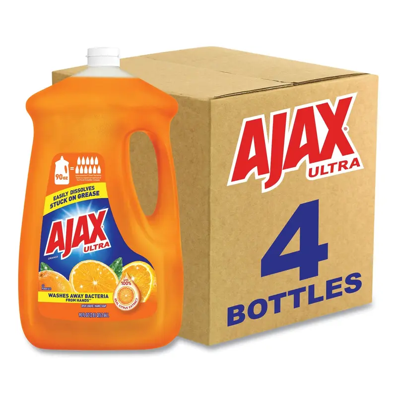 Ajax Dish Detergent, Orange Scent, 90 oz Bottle (CPC149874) Each