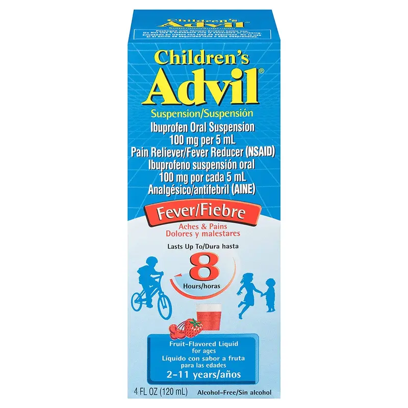 Advil Children's Pain Relief 100 mg / 5 mL Strength Ibuprofen Oral Suspension (1230531_EA) 1/EA