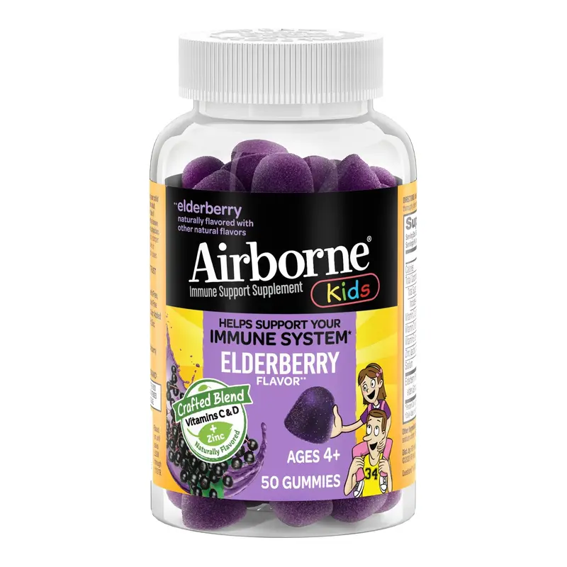 Airborne Immune Support Supplement Gummy 50 per Bottle (1231251_BT) 1/BT
