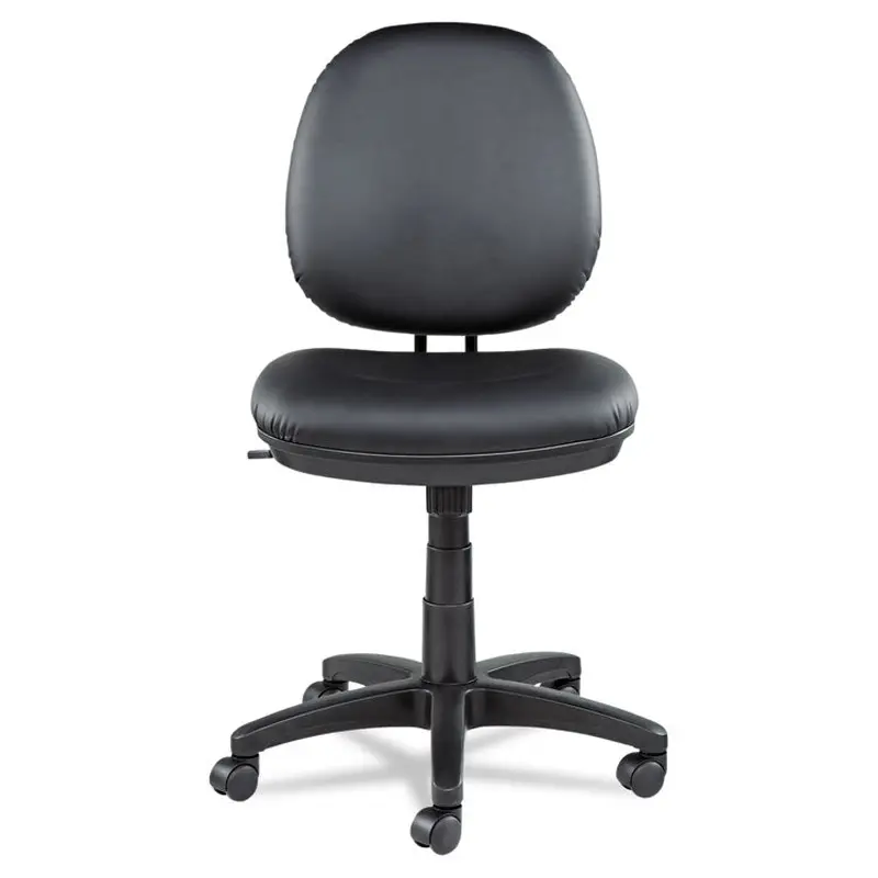 Alera Alera Interval Series Swivel/Tilt Task Chair, Bonded Leather Seat/Back, Up to 275 lb, 18.11" to 23.22" Seat Height, Black (ALEIN4819) Each