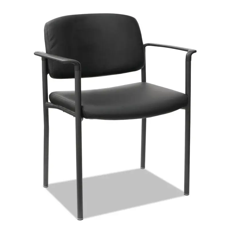 Alera Alera Sorrento Series Ultra-Cushioned Stacking Guest Chair, 25.59" x 24.01" x 33.85", Black, 2/Carton (ALEUT6816) Case of 2