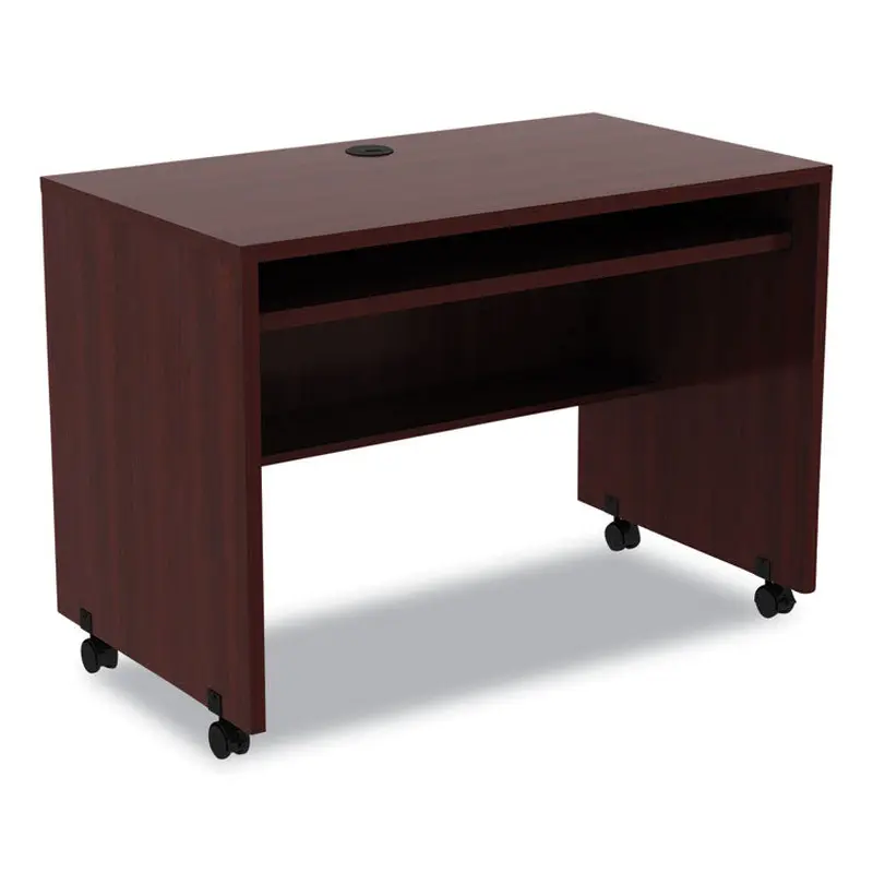 Alera Alera Valencia Series Mobile Workstation Desk, 41.38" x 23.63" x 30", Mahogany (ALEVA204224MY) Each