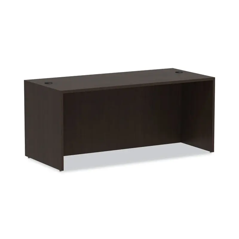 Alera Alera Valencia Series Straight Front Desk Shell, 65" x 29.5" x 29.63", Espresso (ALEVA216630ES) Each