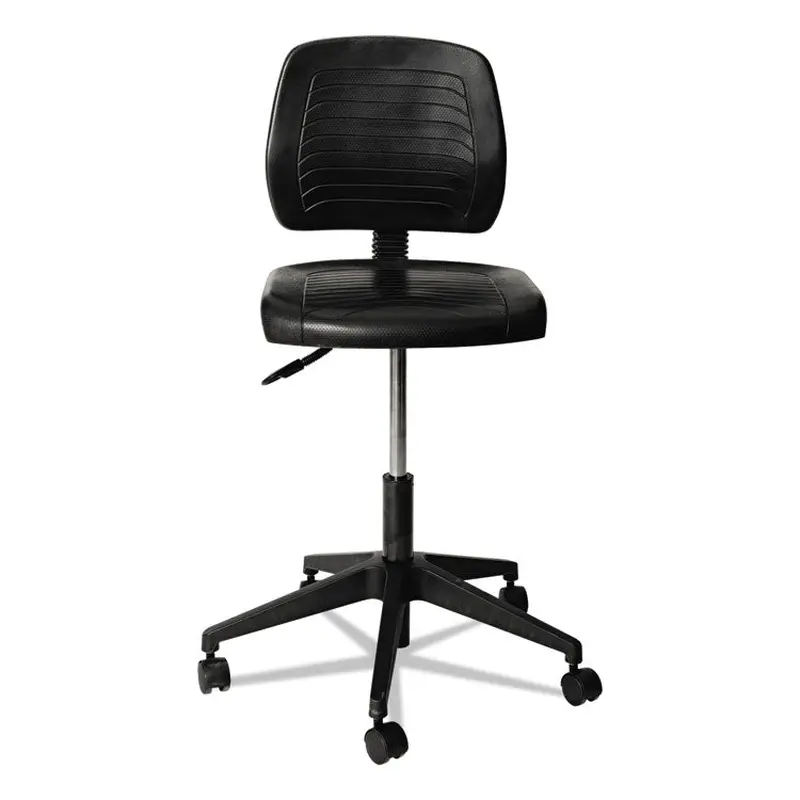 Alera Alera WL Series Workbench Stool, Supports Up to 250 lb, 17.25" to 25" Seat Height, Black (ALECS616) Each