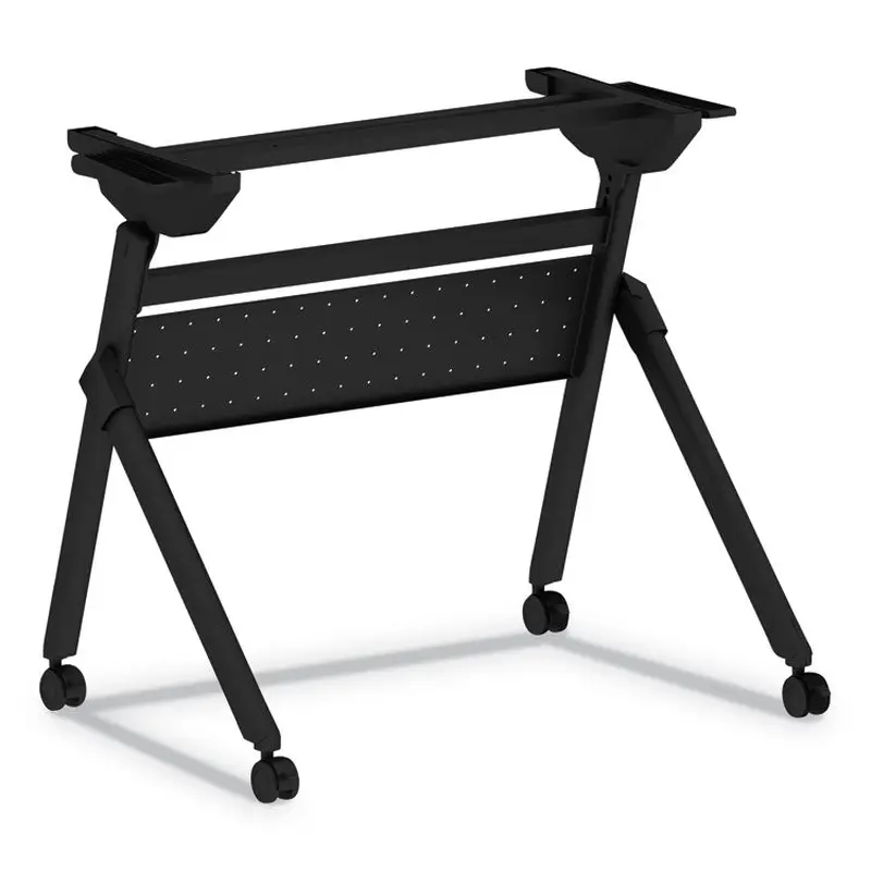Alera Flip and Nest Table Base, 32.25w x 23.63d x 28.5h, Black (ALEVA7243BK) Each