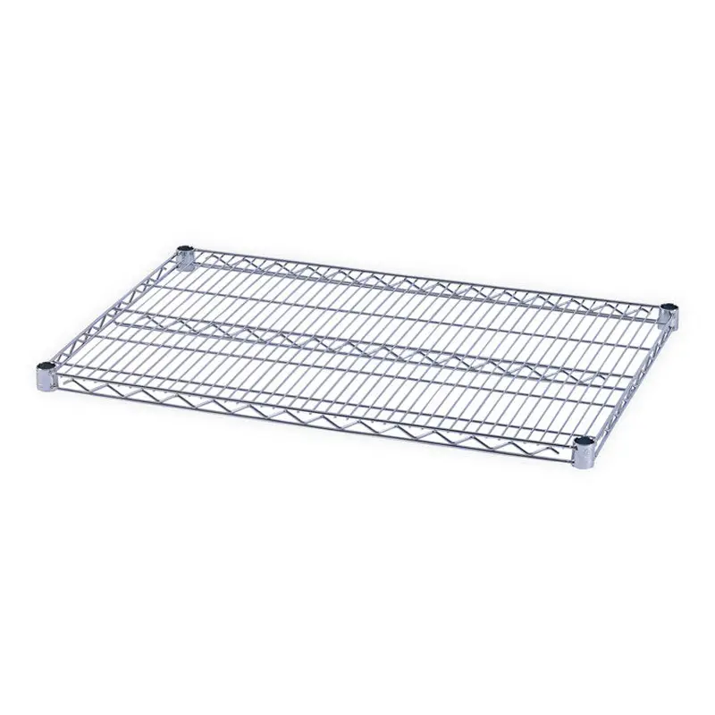 Alera Industrial Wire Shelving Extra Wire Shelves, 36w x 24d, Silver, 2 Shelves/Carton (ALESW583624SR) Pack of 2