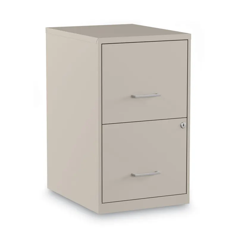 Alera Soho Vertical File Cabinet, 2 Drawers: File/File, Letter, Putty, 14" x 18" x 24.1" (ALESVF1824PY) Each
