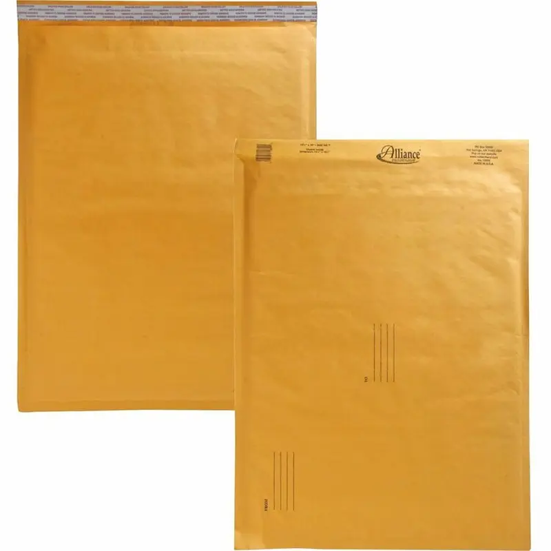 Alliance Rubber Envelopes #7, Self Sealing, Bubble Cushioned, 14 1/4" x 20" (ALL10809) Case of 25