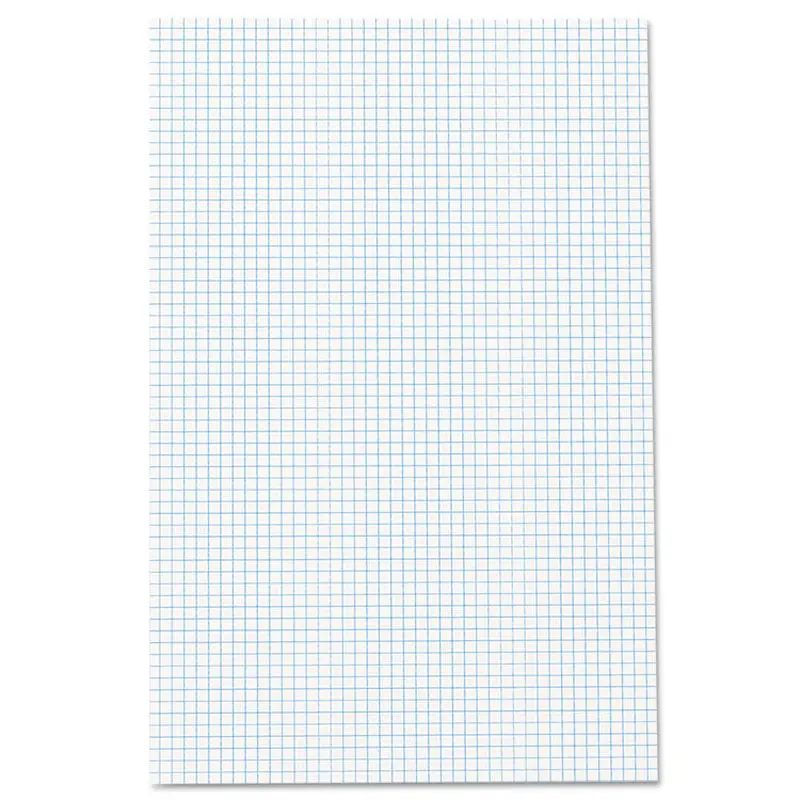 Ampad Quadrille Pads, Quadrille Rule (4 sq/in), 50 White (Standard 15 lb Bond) 11 x 17 Sheets (TOP22037) Each