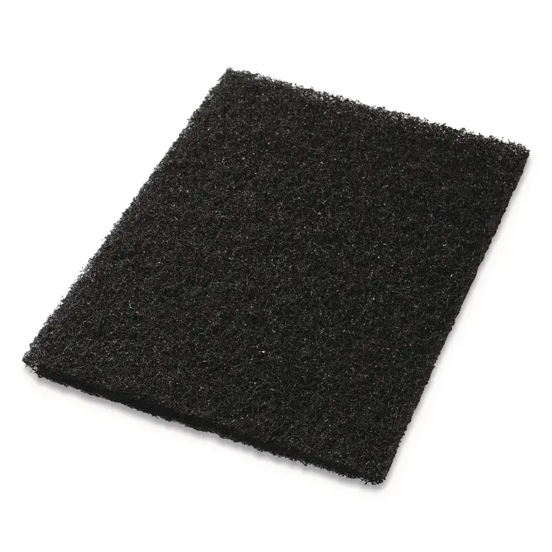 Americo Scrubbing Pads, 14 x 28, Black, 5/Carton (AM740011428) Case of 5
