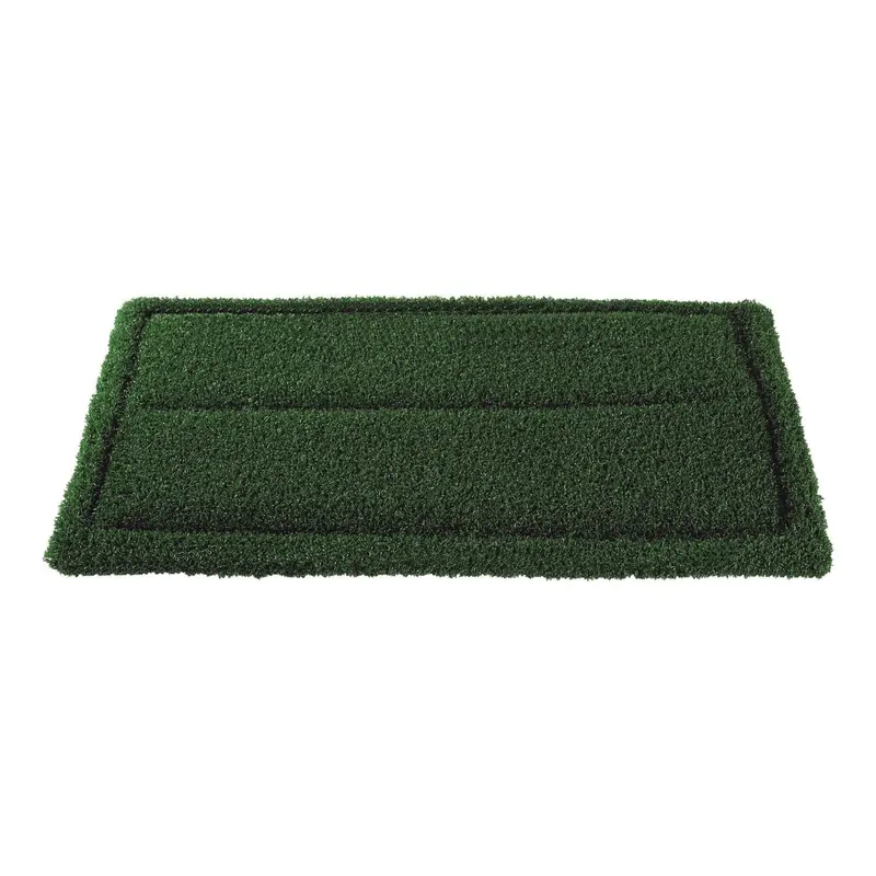Americo TurfScrub Brush Floor Pad, 14 x 20, Green, 4/Carton (AM740291420) Case of 4
