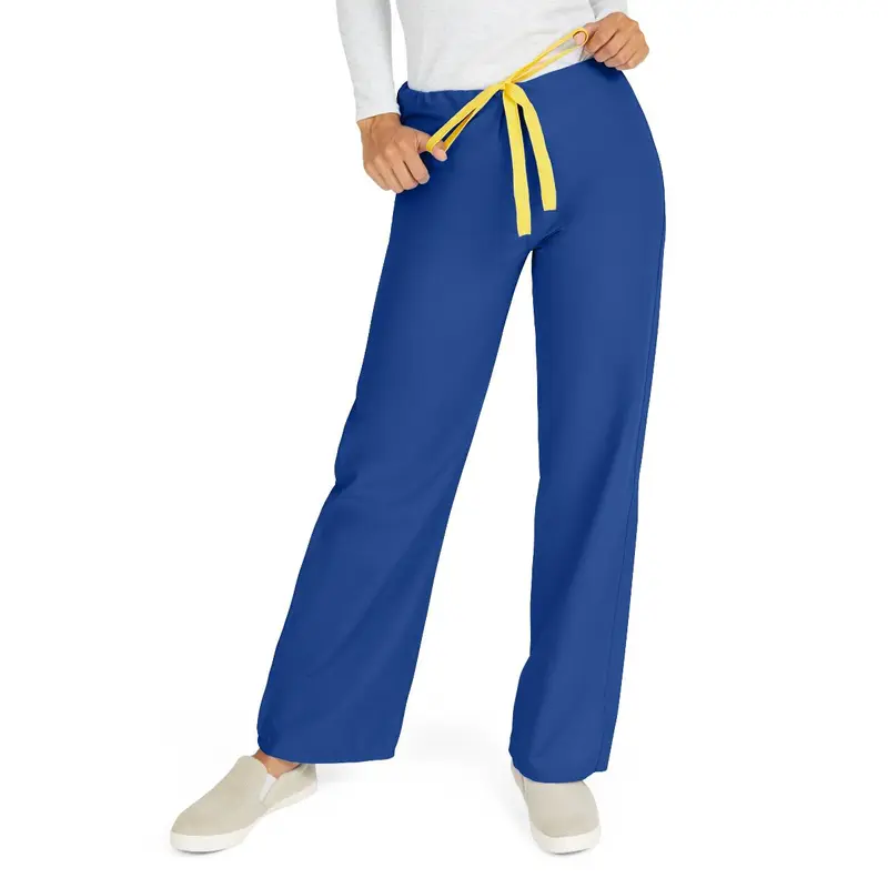 AngelStat Unisex Reversible Scrub Pants with Drawstring Waist, Sapphire, Size 5XL, Color Code, 1 EA (M600NHT5XL-CM) Each