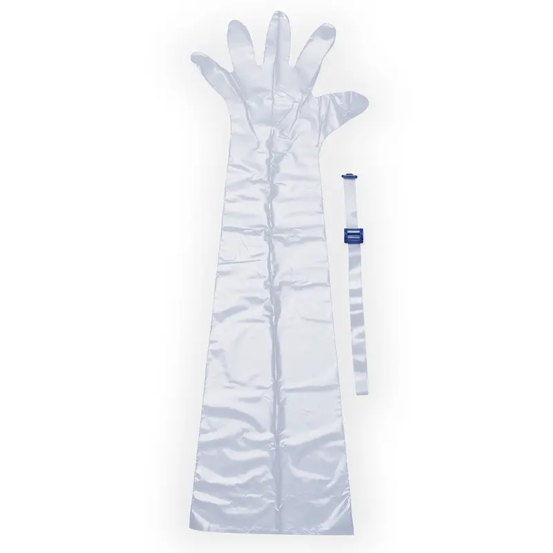 AquaGuard Glove Shower Sleeve IV Site Barrier Protector 34 Inch Length NonSterile (1137878_BG) 3/BG