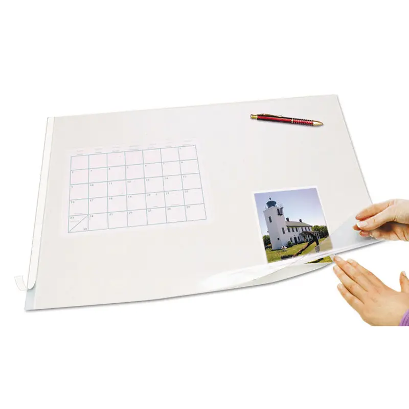 Artistic Second Sight Clear Plastic Desk Protector, with Hinged Protector, 21 x 17, Clear (AOPSS1721) Each