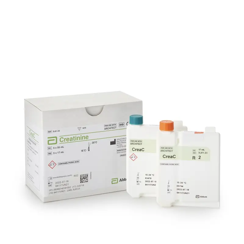 Architect General Chemistry Reagent Creatinine For Architect c16000 Analyzer 1,875 Tests (862746_BX) 1/BX