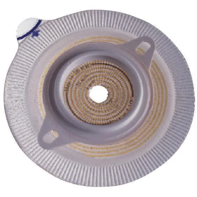 Assura Ostomy Barrier Precut, Extended Wear Silicone Based Adhesive 50 mm Flange Red Code System Synthetic Resin 1-3/16 Inch Opening (551007_BX) 5/BX