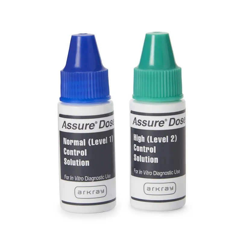 Assure Dose Blood Glucose Control Solution 2 X 2.5 mL Level 1 & 2 (711309_BX) 1/BX