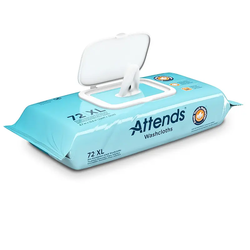 Attends Personal Cleansing Wipe Soft Pack Scented 72 Count (633847_PK) 1/PK