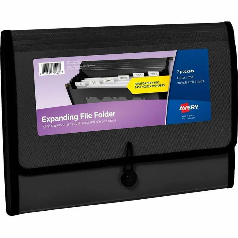 Avery Letter, A4 Expanding File (AVE73550) Each