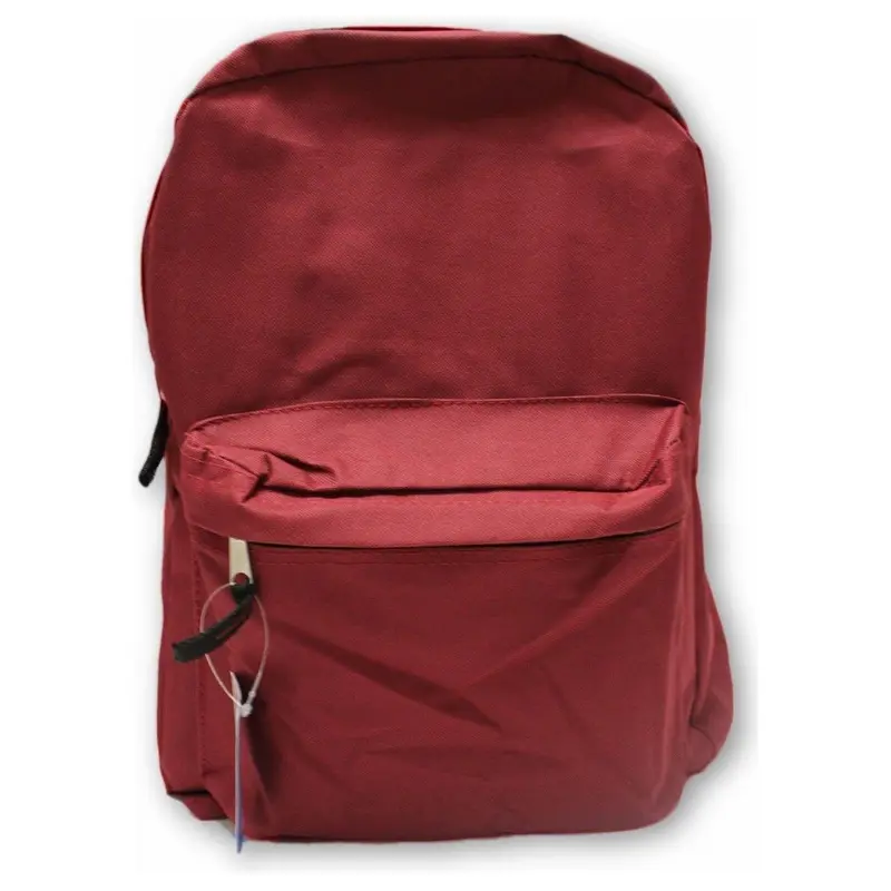 15" BURGUNDY BACKPACK