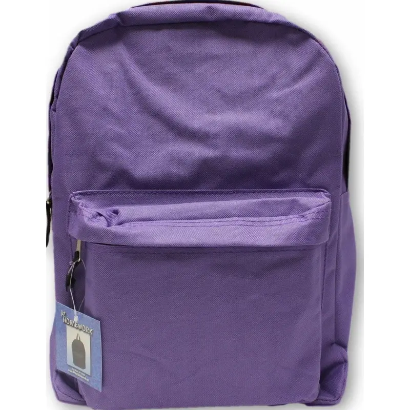 15" PURPLE BACKPACK