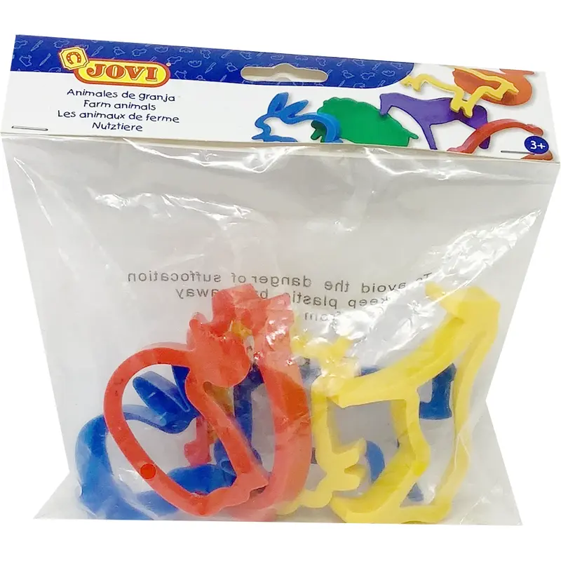 6 FARM ANIMALS MOLDS
