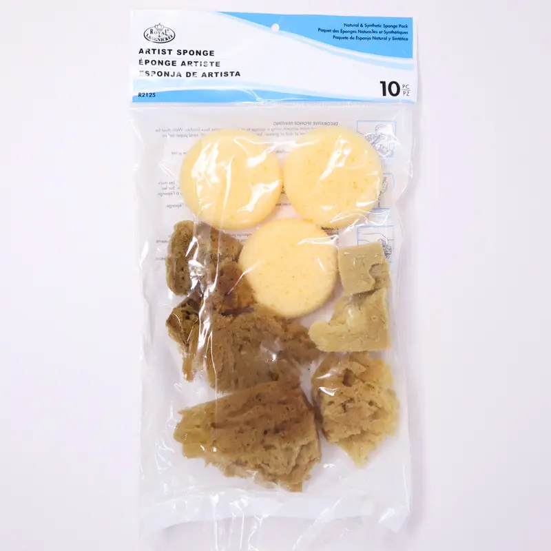 10 PC Natural/ Synth Sponges