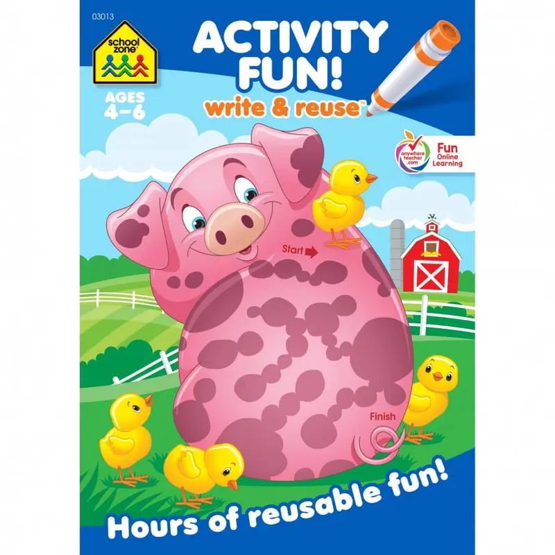 ACTIVITY FUN! WRITE & REUSE WORKBOOK