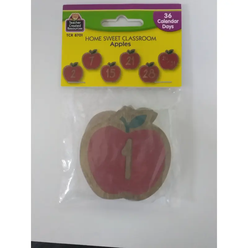 APPLES HOME SWEET CLASSROOM CALENDAR DAYS