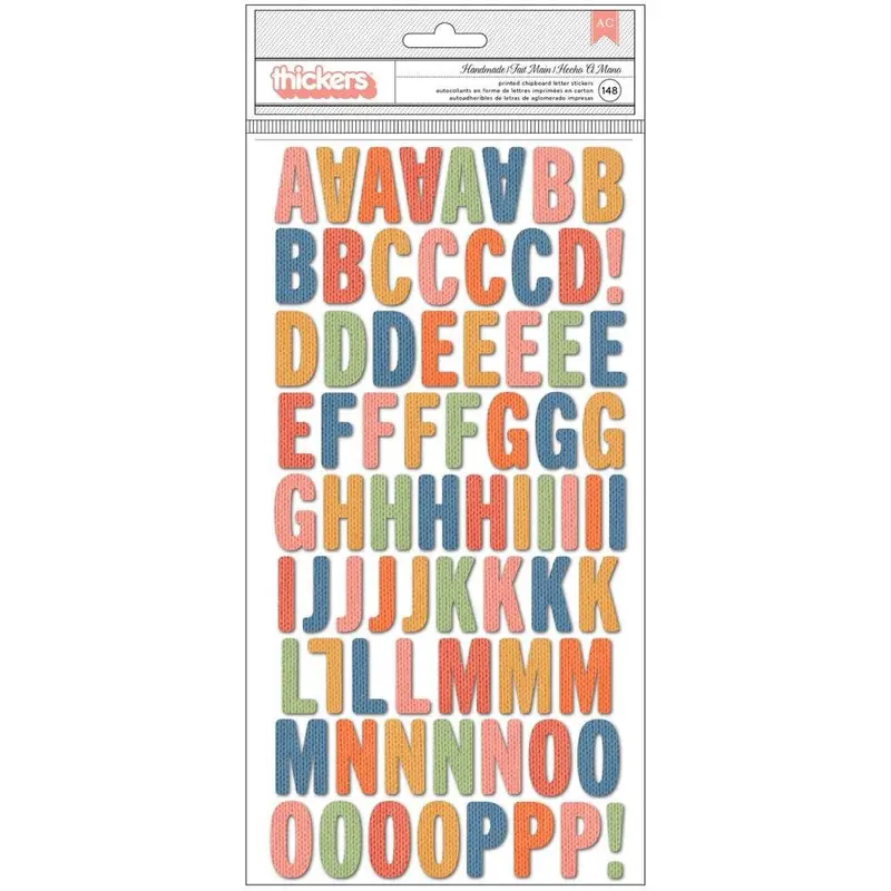 STHICKER ALPHABETH CHIPBOARD