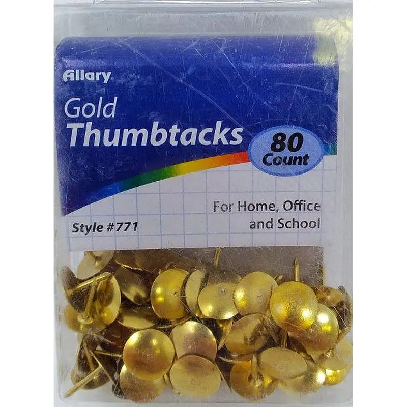 THUMB TACKS GOLDS