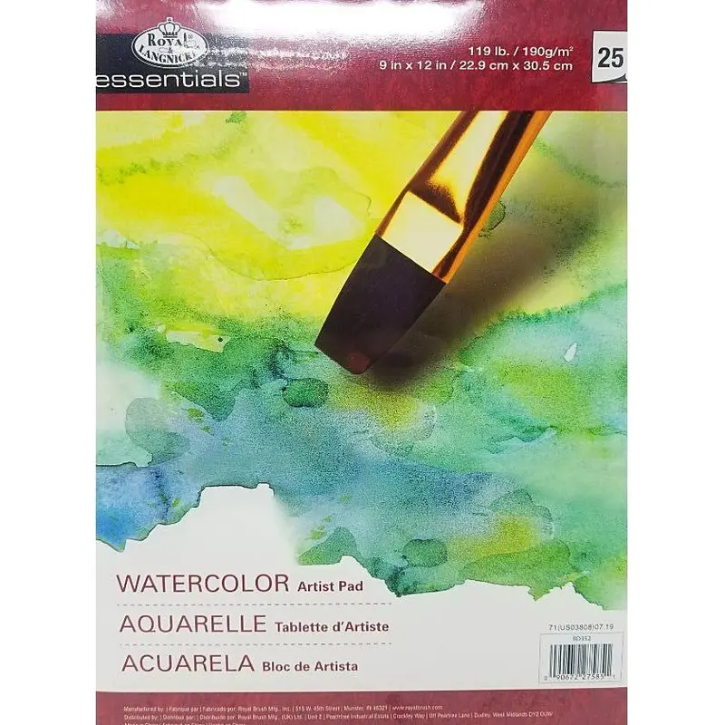 WATERCOLOR ARTIST PAD 25 PG