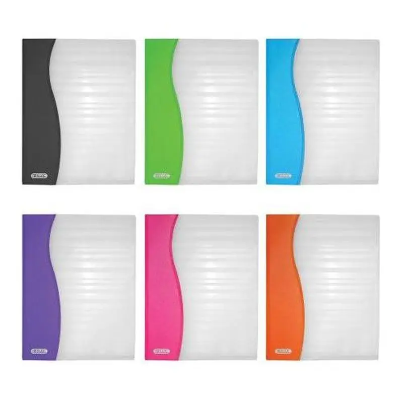 TWO TONE 2-POCKETS POLY PORTFOLIO