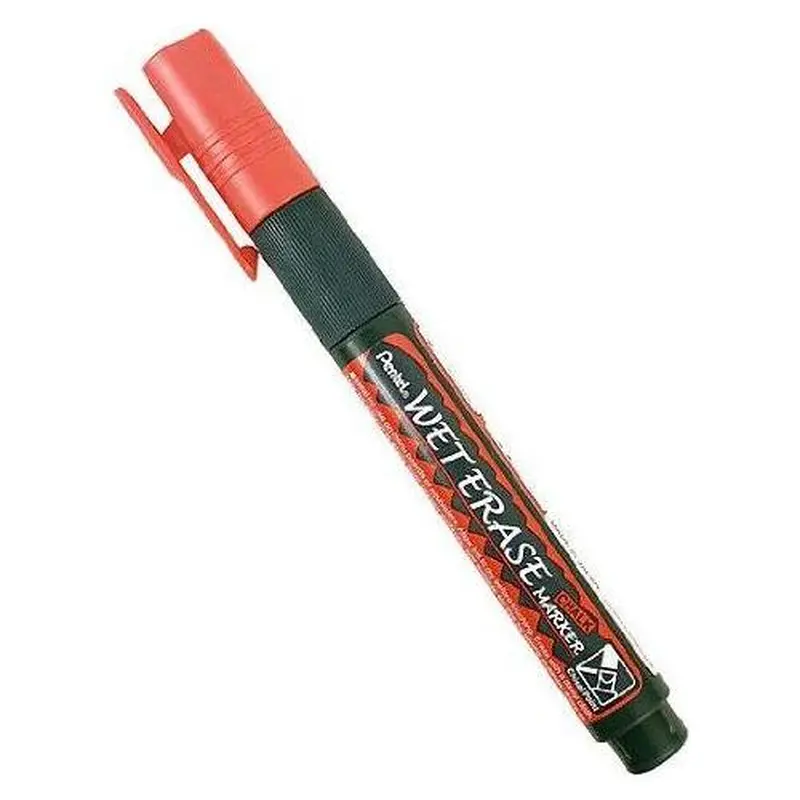 WET ERASE CHALK MARKER JUMBO TIP BLACK
