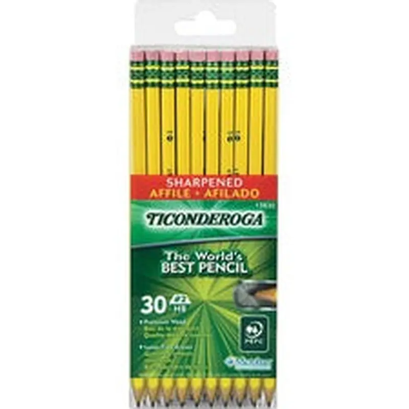 Ticonderoga Presharpened No. 2 Pencils