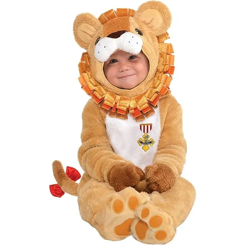 Amscan Cowardly Lion Costume, Infant 18-24 Months (8409855)