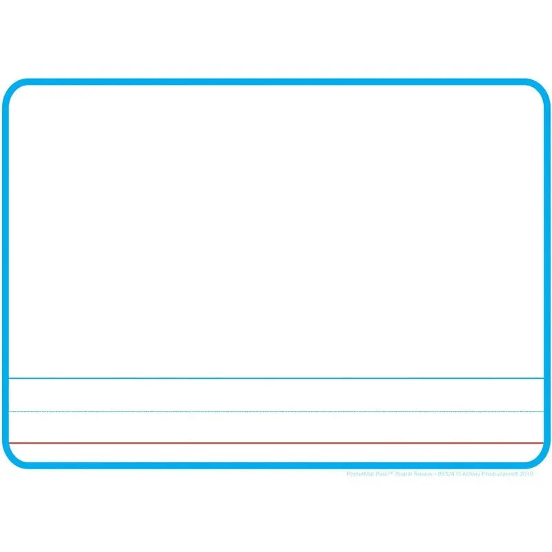 Ashley Smart Poly Single Sided Postermat Pals Dry Erase Story Board 13" X 9.5" (ASH95324)